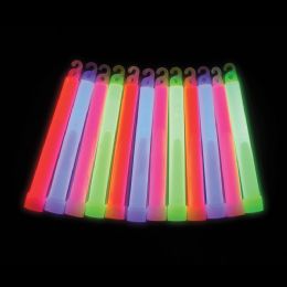 576 Bulk 48pc 6" Glow Stick Assortment