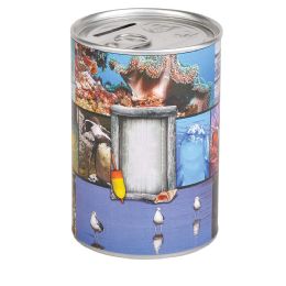 72 Bulk Tin Can Bank Aquatic
