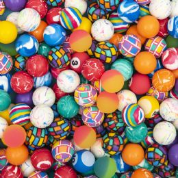 1000 Bulk 27mm 1" Hi Bounce Ball Mix 250pcs/un