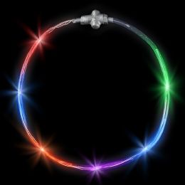 144 Bulk 22" Multicolored LighT-Up Necklace
