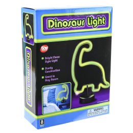 8 Bulk 12.5" Neon Style Dinosaur Led Light