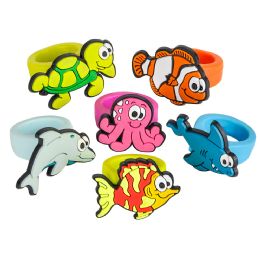 1440 Bulk Sea Life Rubber Rings 1"