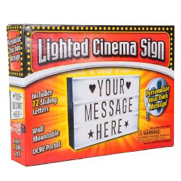 12 Bulk Led Lighted Cinema Box 12"