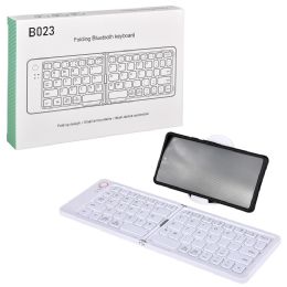 24 Bulk 11.25" Folding Wireless Keyboard With Mobile Holder