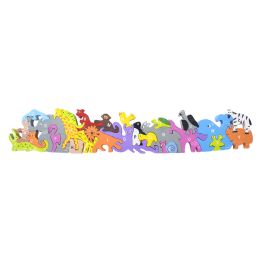 18 Bulk 23.25" X 5" 26pc Alphabet Animal Puzzle
