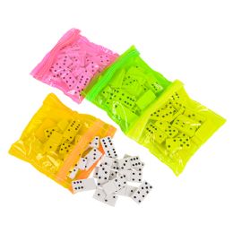 216 Bulk Mini Dominoes With Neon Pouch