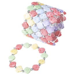720 Bulk Faux Shell Bead Bracelet