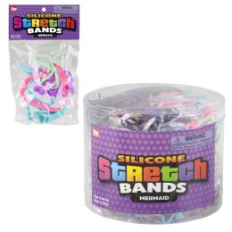 288 Bulk Mermaid Silicone Stretch Bands