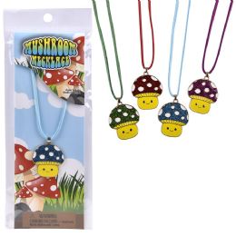 288 Bulk 16" Mushroom Necklace