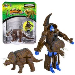 48 Bulk Triceratops Robot Action Figure