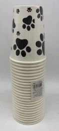 24 Bulk Paw Partrol Themed Paper Cups 9 Oz, 24 ct