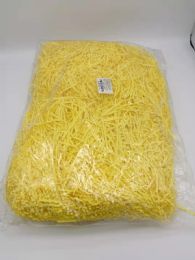 24 Bulk Yellow Paper Shred Filler Gifts Wrapping 7.4 oz