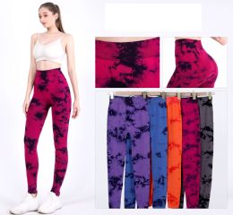 72 Bulk Tie - Dye Seamless Leggings