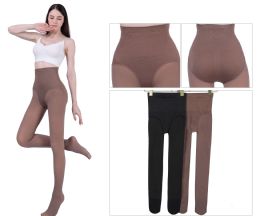 48 Bulk Winter Tights With Shaping Control Top
