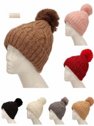 36 Bulk Knit Slouch Beanie