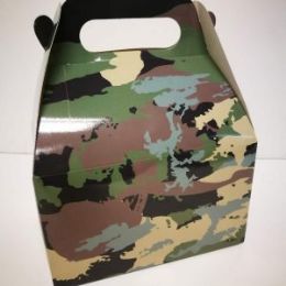 480 Bulk Army Themed Treat Boxes 12ct