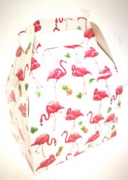480 Bulk Flamingo Themed Treat Boxes 12ct