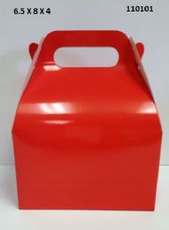 480 Bulk Red Treat Boxes Solid Color 12ct