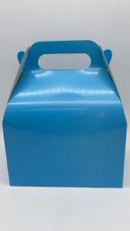 480 Bulk Light Blue Treat Boxes Solid Color 12ct