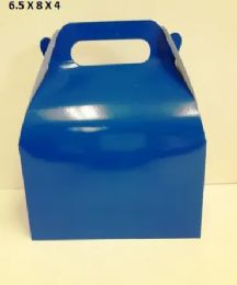 480 Bulk Royal Blue Treat Boxes Solid Color 12ct