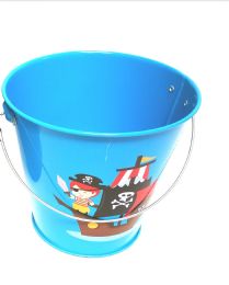 48 Bulk 5.5" Pirate Tin Pails