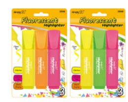 36 Bulk 3 Piece Highlighter