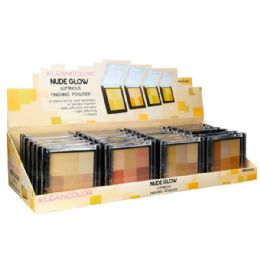 48 Bulk Kleancolor Nude Glow Luminous Finishing Powder In Display