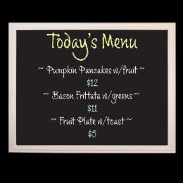 Bulk 36" X 48" Black Chalkboard, Wood Framed