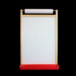 Bulk Magnetic Dry Erase Wall Easel W/paper Roll 24 X 37.5
