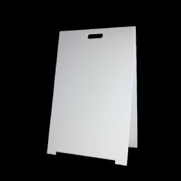 2 Bulk Premium Corrugated Plastic Dry Erase Marquee Easel 35.5"h X 23"w X 15"