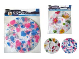 144 Bulk Shower Caps 2pc 11.5" Dia