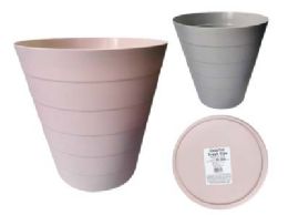 24 Bulk Pastel Trash Can 