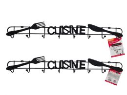 24 Bulk Cuisine Multipurpose Hooks 8 Hooks 18.75"x2.75"h