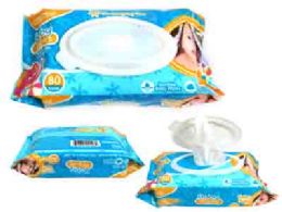 48 Bulk Baby Wipe 80counts Oval;24026