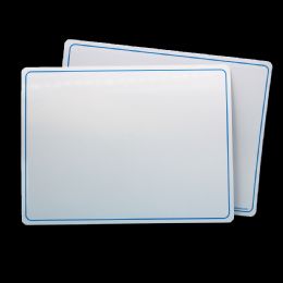 24 Bulk 9" X 12" Plain, TwO-Sided, Dry Erase Learning Mat