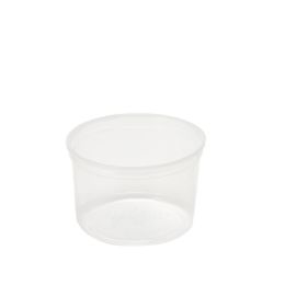 10 Bulk Plastic Pp Cup 16oz  50pc/bag - Clear