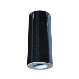 48 Bulk Organza Rolls 6 inch X 25yds - Black