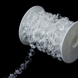 6 Bulk Acrylic Beads In A Roll 10yds