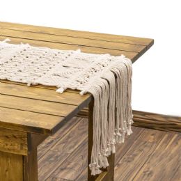 4 Bulk Macrame Table Runner 14 inch X 108 inch