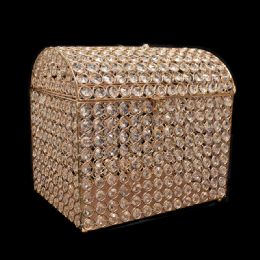 2 Bulk Crystal Money Box - Gold