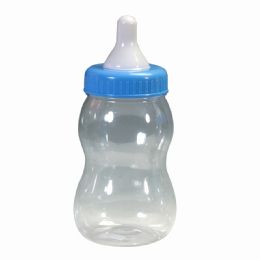 24 Bulk Plastic Baby Bottle Blue 13 1/2 inch