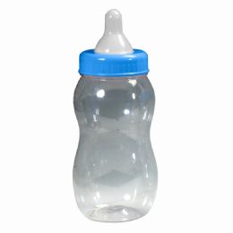 24 Bulk Plastic Baby Bottle Blue 15 inch