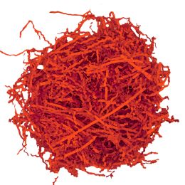 12 Bulk Paper Shred 8 Oz - Red