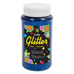 24 Bulk Fine Glitter Bottle 1 Lbs - Royal Blue