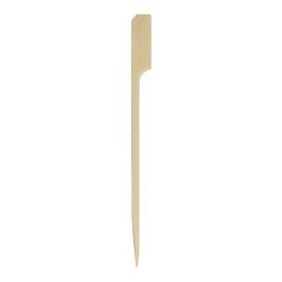 50 Bulk Bamboo Paddle Picks 4 inch 100pc/bag