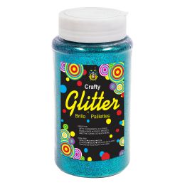 24 Bulk Fine Glitter Bottle 1 Lbs - Turquoise