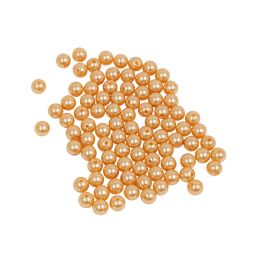 12 Bulk 10mm Craft Pearl Beads With Hole 454g/bag - Blush
