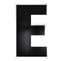 30 Bulk Yard Sign e 24 inch - Black