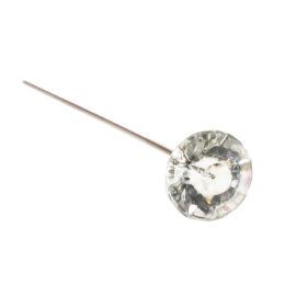 36 Bulk Diamond Corsage Pins 2 inch 100pc/box