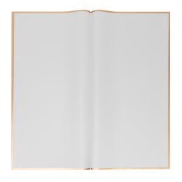 40 Bulk Floral Wrapping Paper With Gold Edge - White